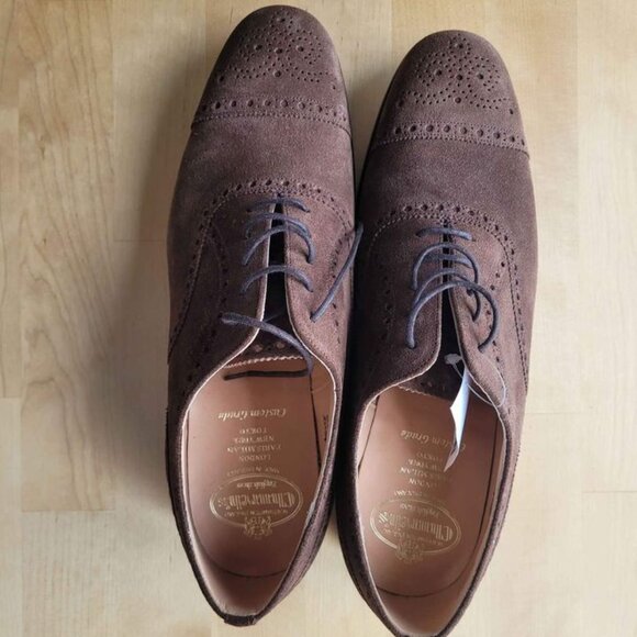 oxford shoes- hand made- brand new- size 10.5 Narrow - Picture 1 of 2